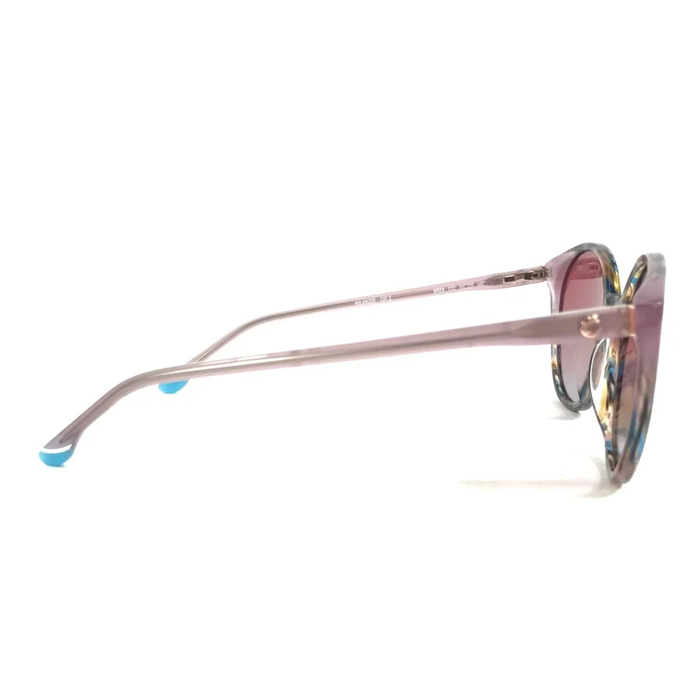 Champion Sunglasses WREN C02 Pink Tortoise Round Frames w/ Pink Gradient Lenses